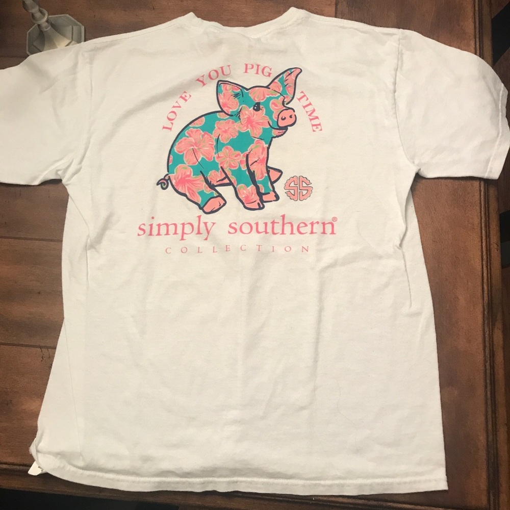 Simply Southern Love You Pig Time t-shirt